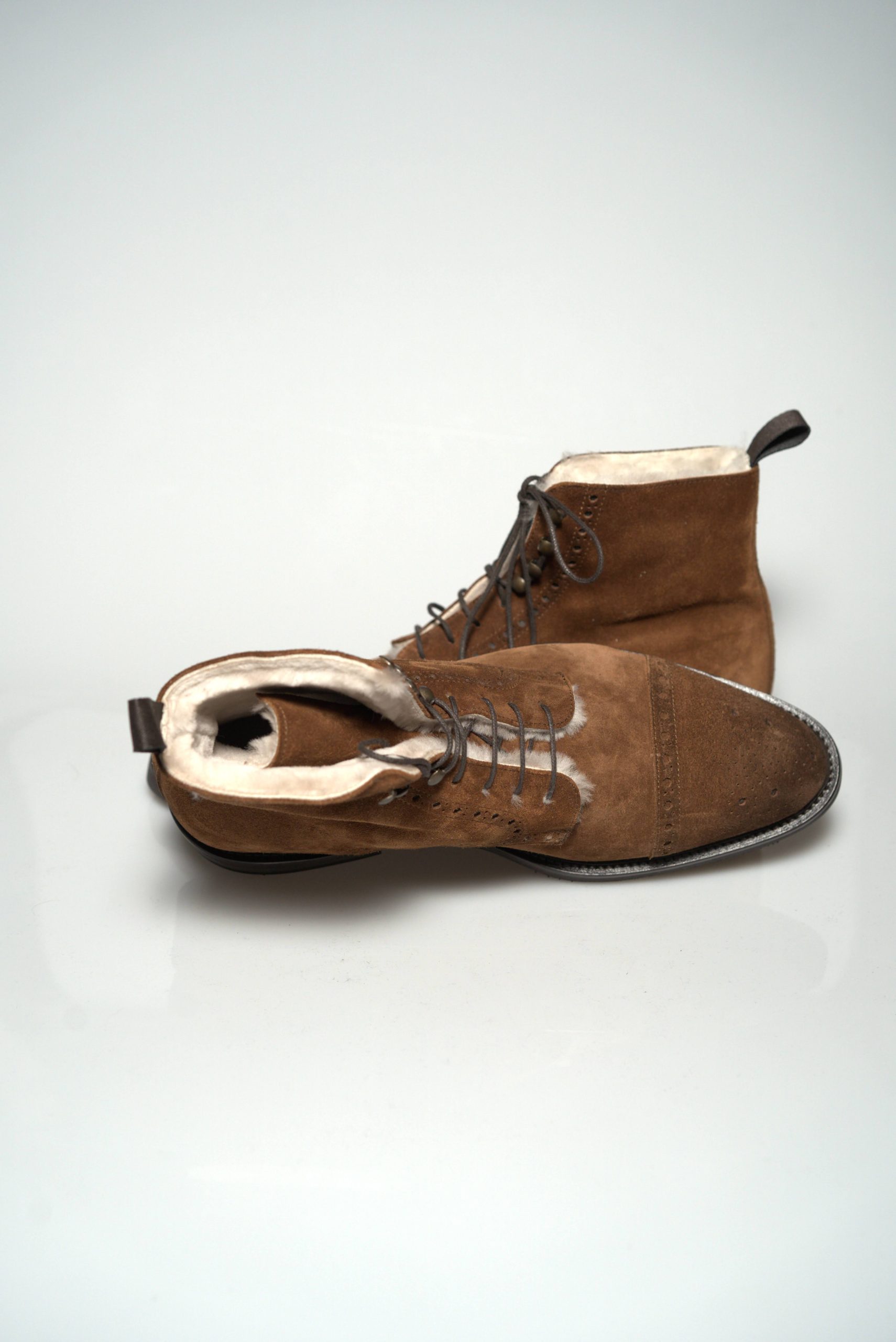 Antonio Maurizi Vodootporne Zimske Čizme – Snuff Brow - Image 4